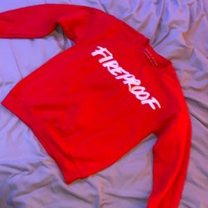 Troye Sivan Fireproof Red Sweater
